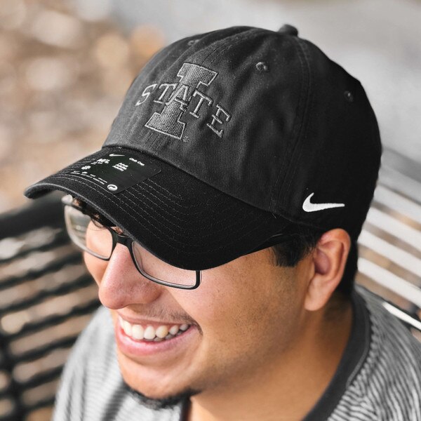 Nike I-State BO25 Black Adjustable Club Cap